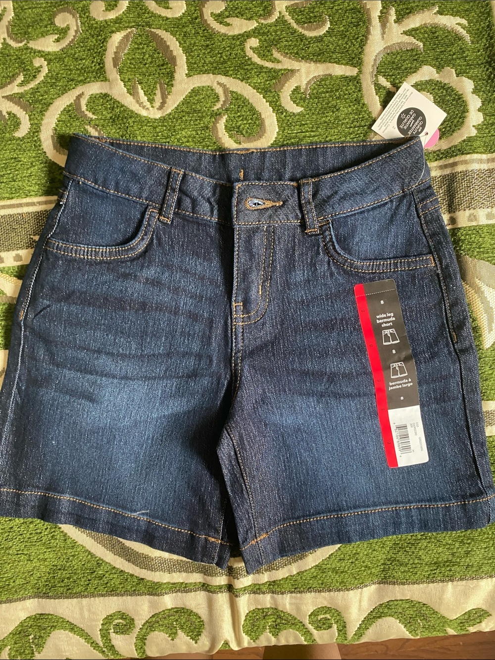 George Dark Blue Denim Kids Shorts